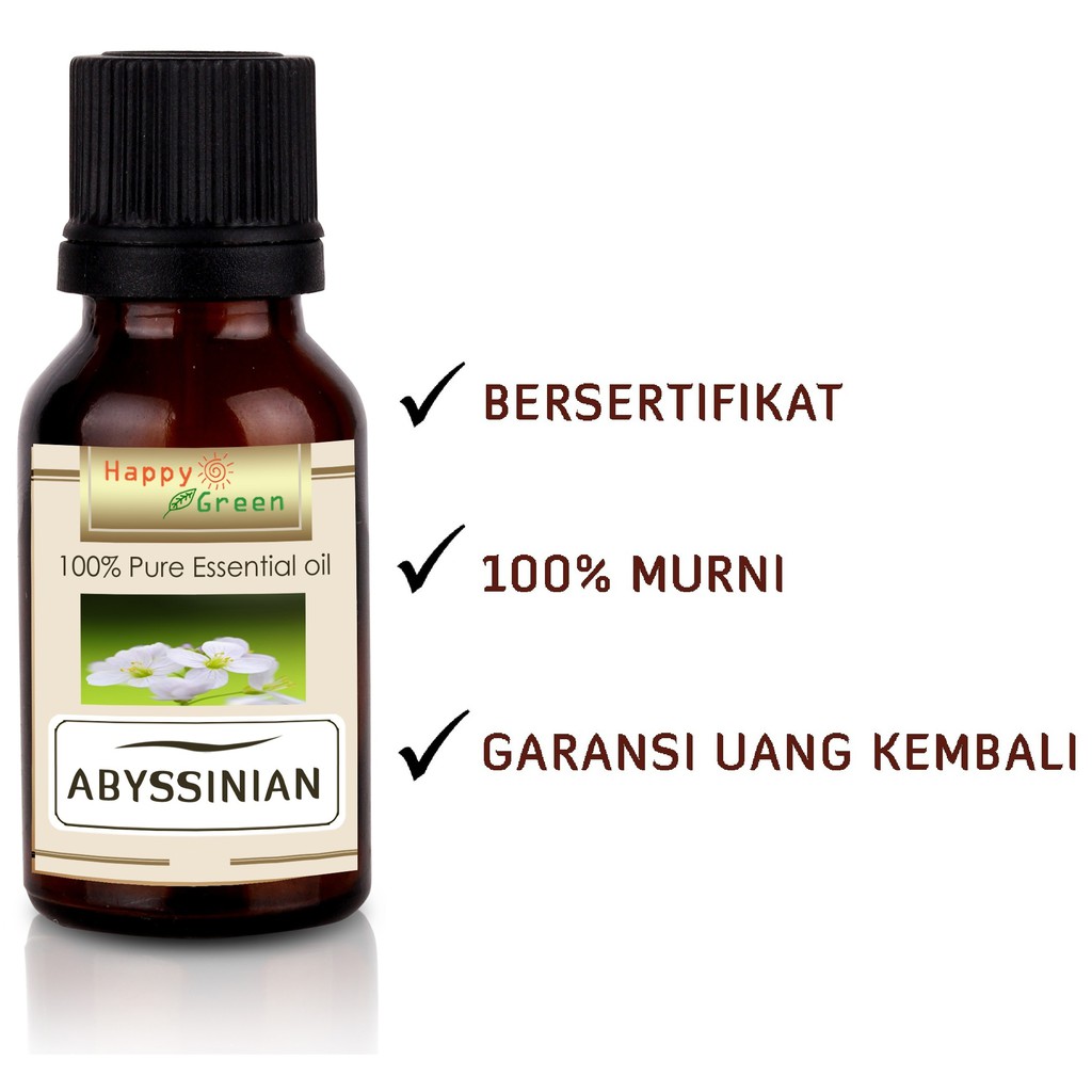 Happy Green Abyssinian Oil - Minyak Crambe Seed Cosmetic Grade