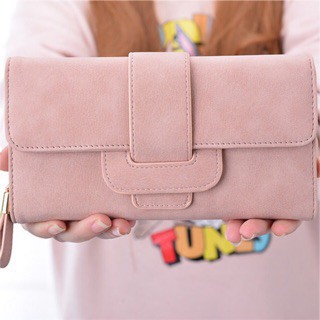 FASHION FAIR - D1073 Dompet Bianca Besar / Dompet Panjang Wanita / Dompet Polos Wanita