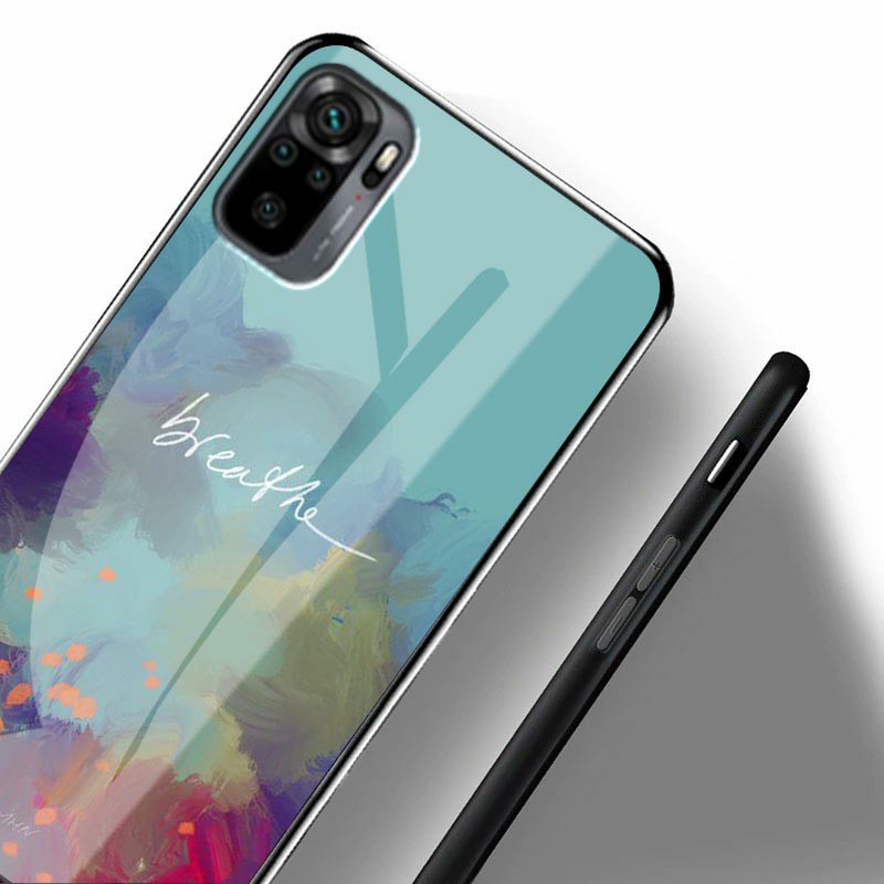 K19(Redmi note 10) Softcase Kaca Redmi note 10 Terbaru - Case Redmi note 10 - Softcase Redmi note 10