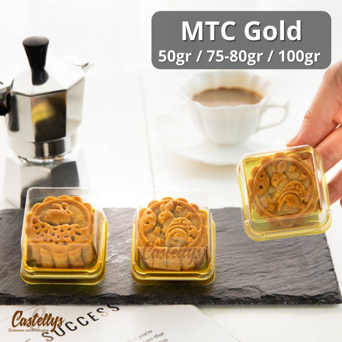Tray Mika Tutup MTC Mooncake 50gr 75gr 100gr Pia Mochi Kue Pudding