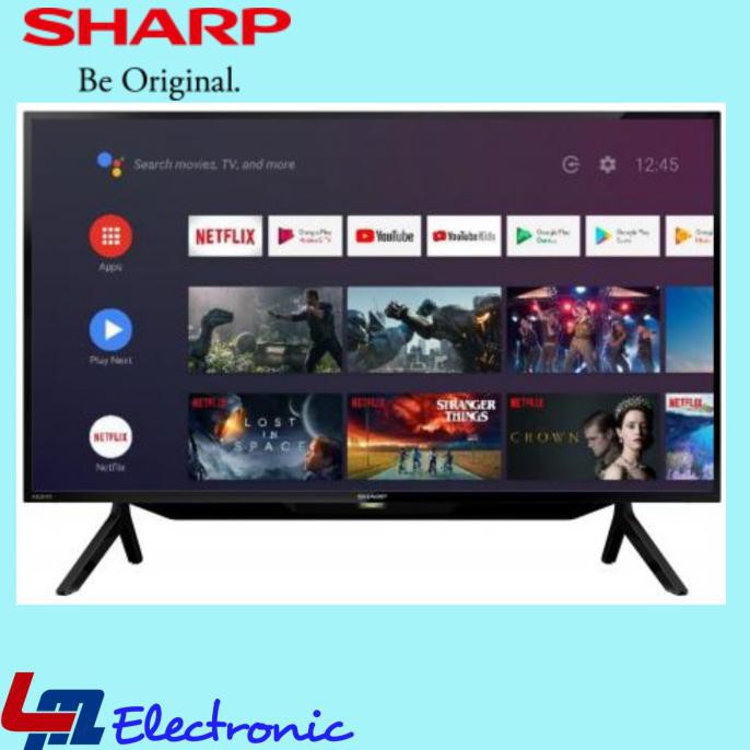 Sharp Led 42" Android Tv 2Tc42Bg1I / 2T-C32Bg1I Termurah