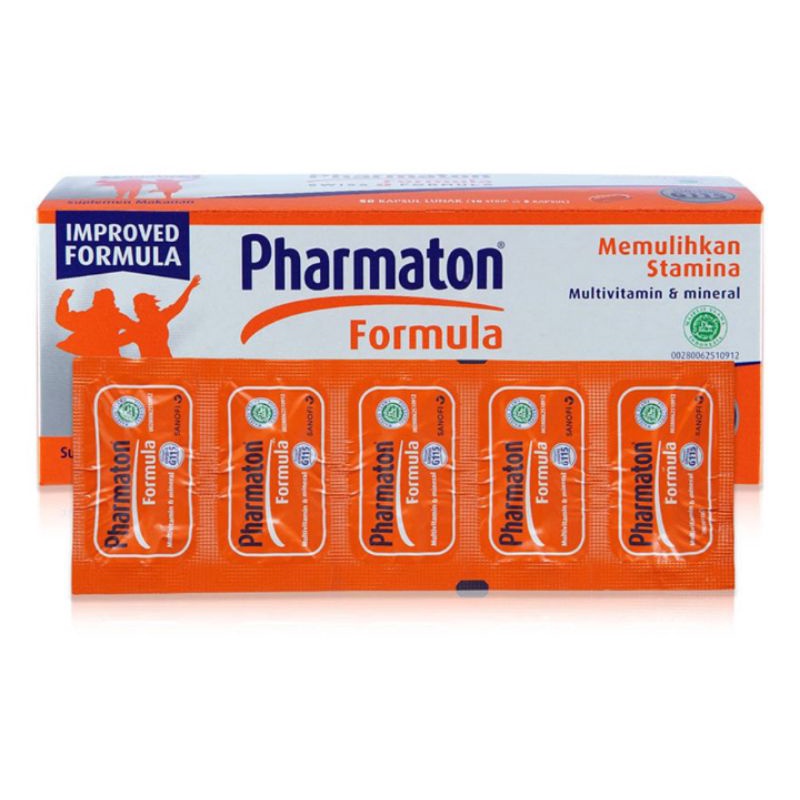 Pharmaton Formula 1 box isi 50 kapsul
