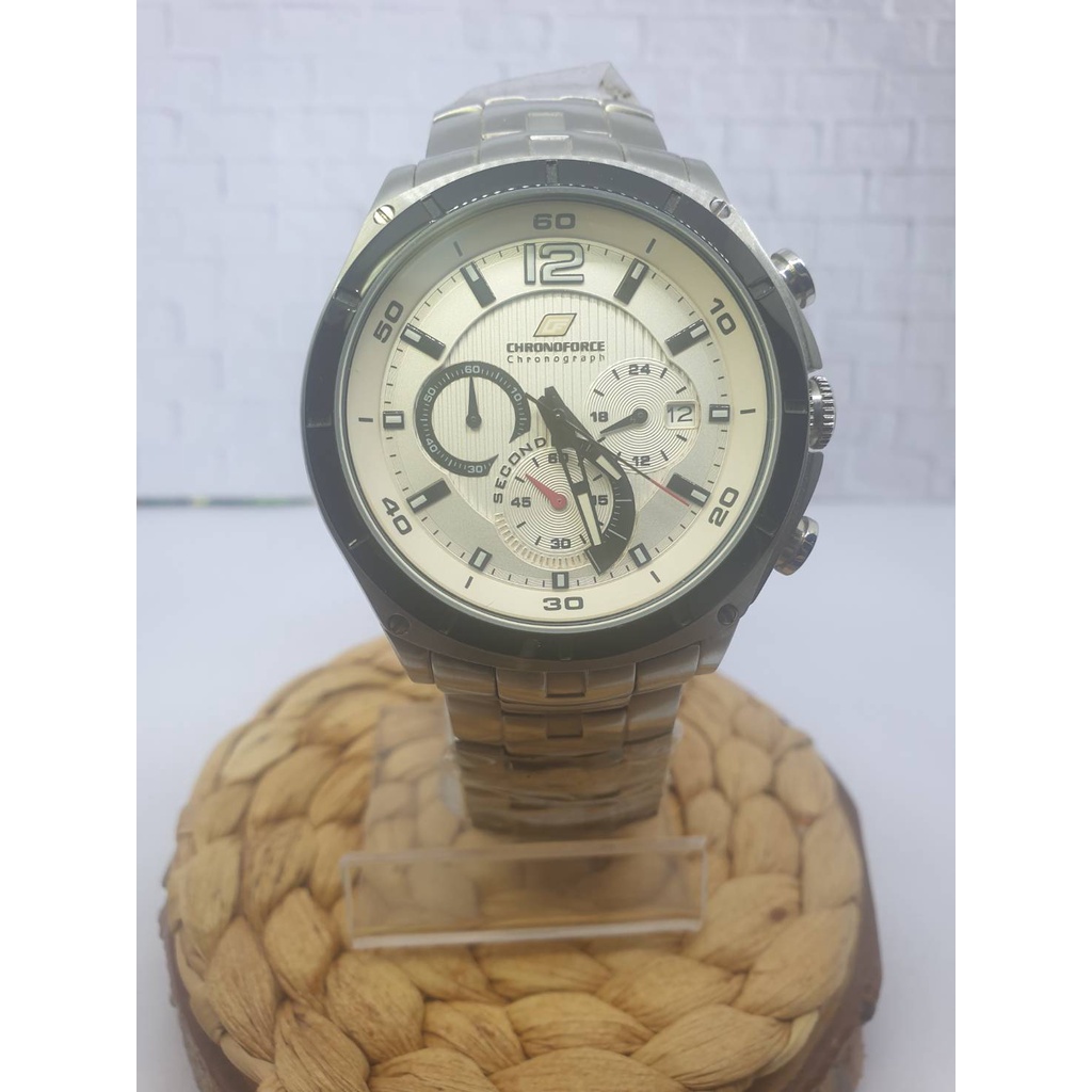 JAM TANGAN PRIA CHRONOFORCE 5133 G CHRONOGRAPH AKTIF ORIGINAL MURAH BERGARANSI RESMI