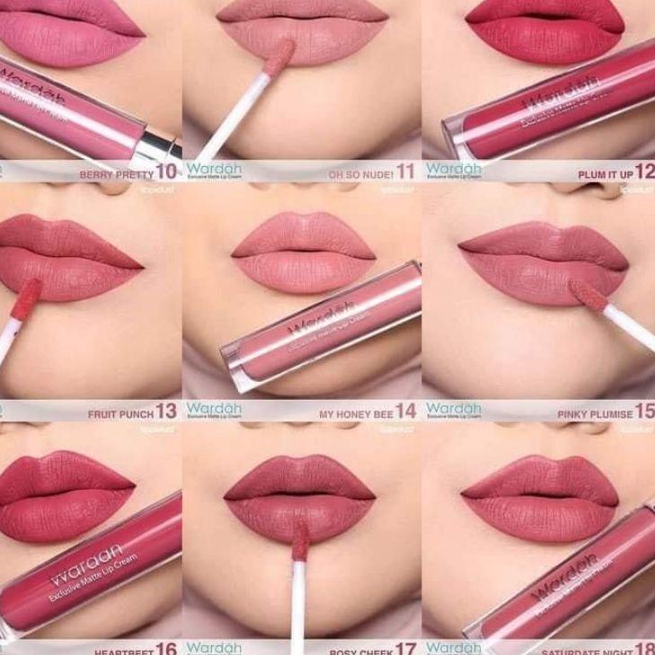 H-16 Lipcream Wardah Exclusive Matte |   Lipstik Wardah | Wardah Lipcream Terlaris 963♗