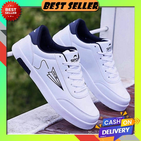 Sepatu Sneakers Wanita Putih Terbaru Ala Korea Spatu Sneaker Sekolah Cewek Original Fashion Kekinian