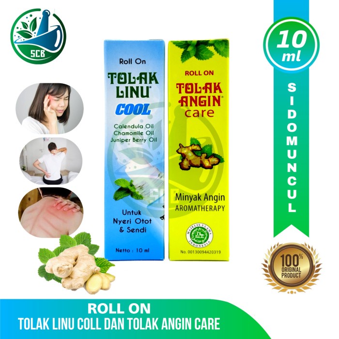 Tolak Angin Care / Tolak Linu Cool / Minyak angin Flu / Hidung Tersumbat / Pegal Linu