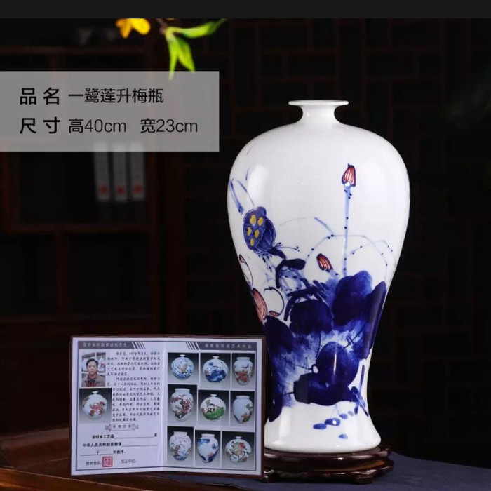 Pajangan keramik mewah / vas keramik / guci keramik