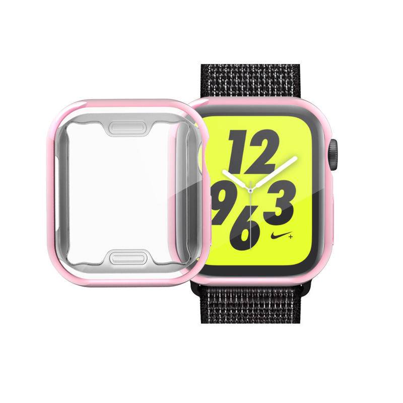 Case Pelindung Layar 360 Derajat Bahan Tpu Untuk Apple Watch Se 6 5 4 3 2 1 42mm 38mm 4 3 44mm 40mm