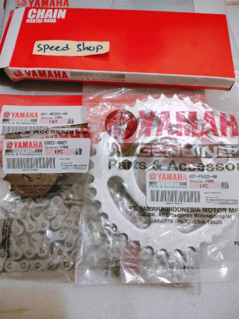 Gir set paket rx-king gir depan belakang dan rantai-1