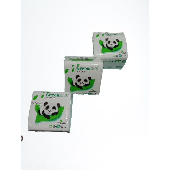 Tisue TERMURAH!!! Tissue Green Pop-Up / Tisu Wajah Isi 150 Sheets 2ply-1