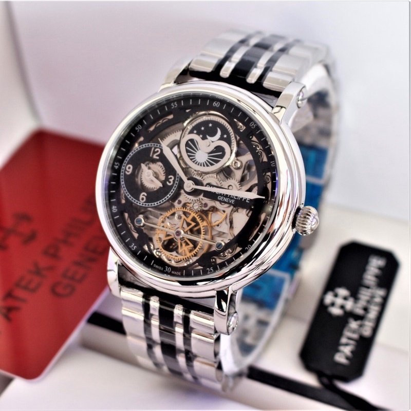 JAM TANGAN PP TYPE MOON PHASE AUTOMATIC CHRONO ON