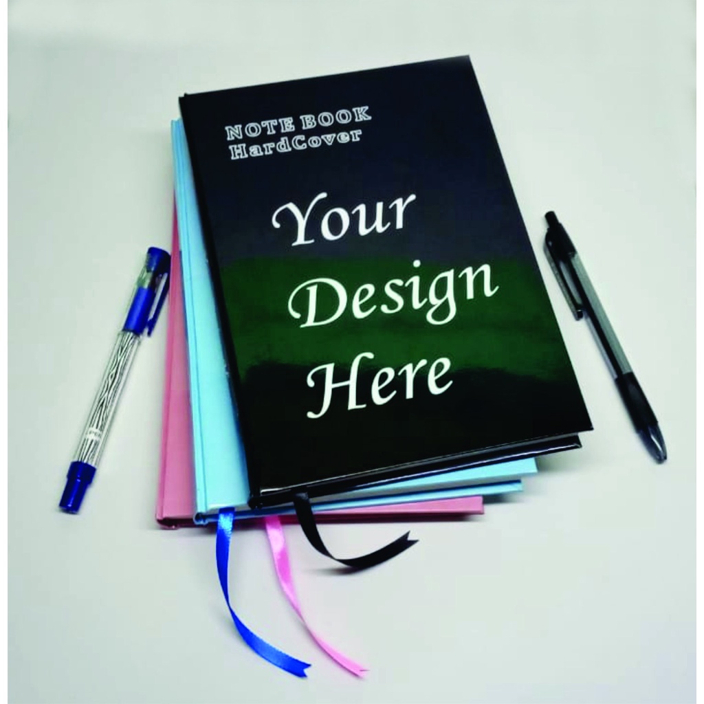 

BUKU CATATAN HARDCOVER CUSTOM KATA DAN WARNA COVER ISI BOOKPAPER POLOS NOTE BOOK BUKU CATATAN HARIAN