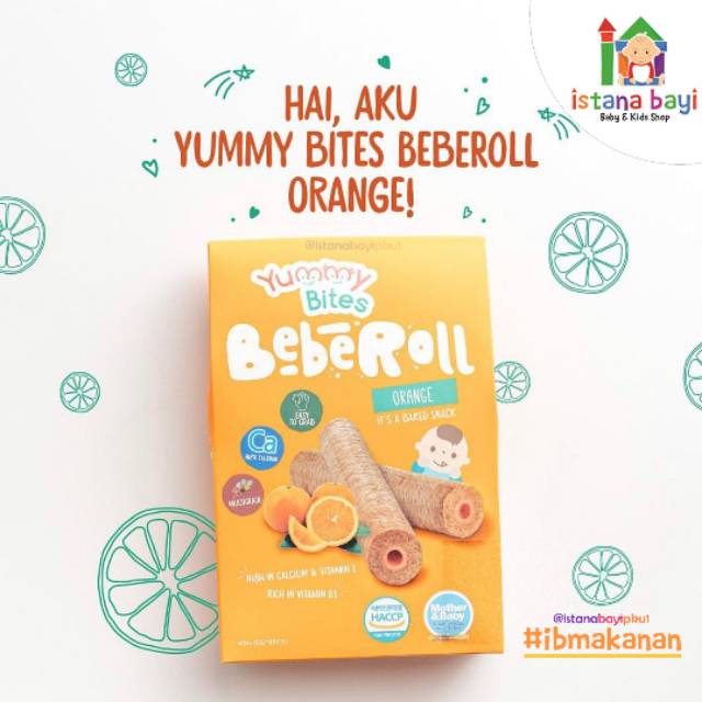 Yummy bites beberoll - Snack Anak/Makanan anak/cemilan anak best seller