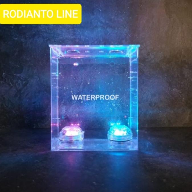 LAMPU LED AKUARIUM - LAMPU AQUARIUM - LED WARNA WARNI WATERPROOF rod14 Diminati Banget
