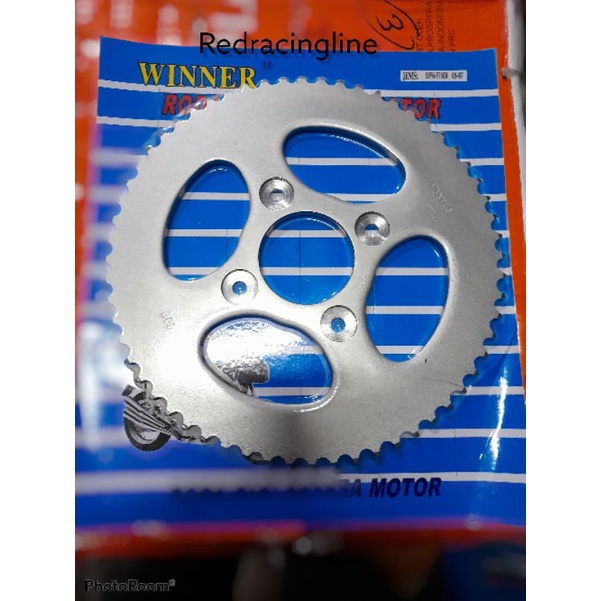 Gear | Gir Belakang 60T Supra Fit New / Supra X 125 / Blade / Revo