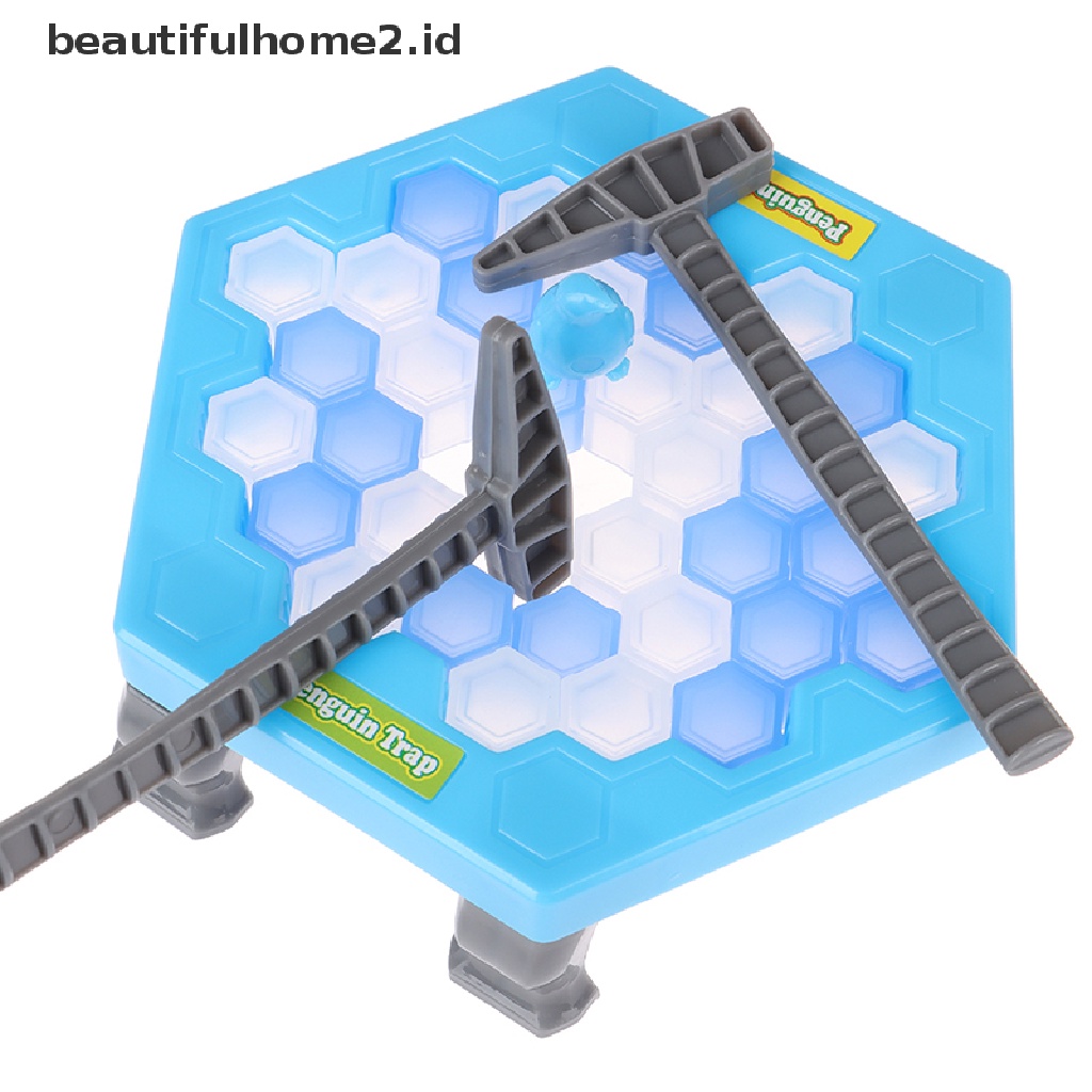 (Beautifulhome2) Buku Literatur Bahasa MandarinId Mainan Board Game Save Penguin Untuk Pesta