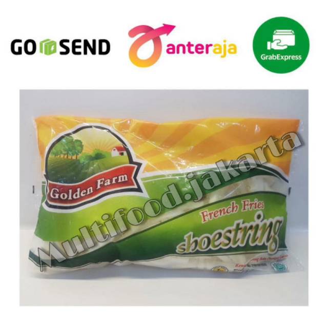 

Kentang goreng / french fries shoestring golden farm