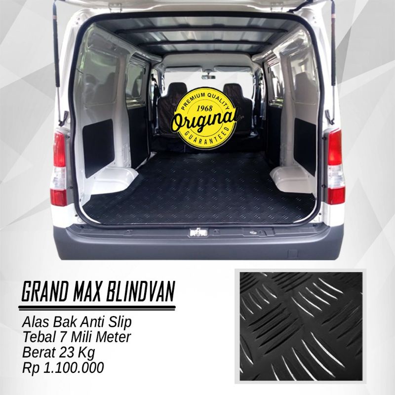 KARPET ALAS LANTAI MOBIL GRAND MAX BLIND VAN ANTI SLIP BODRES