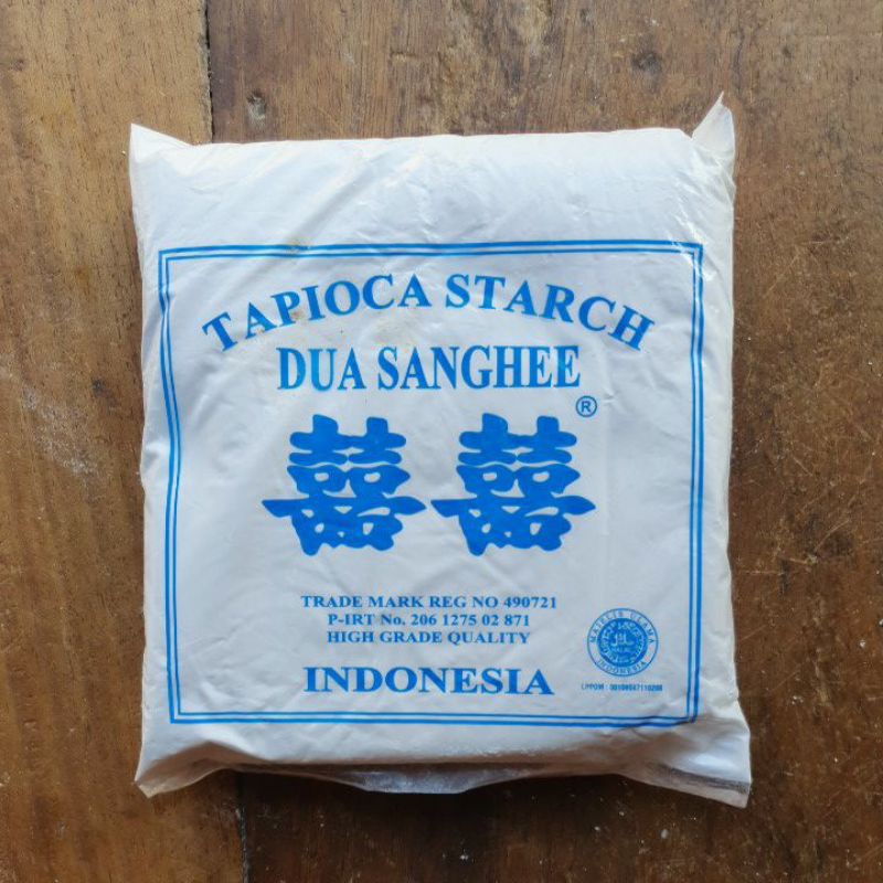 

Tepung Kanji Dua Sanghee / Tepung Sanghi / Tapioka Starch 500g