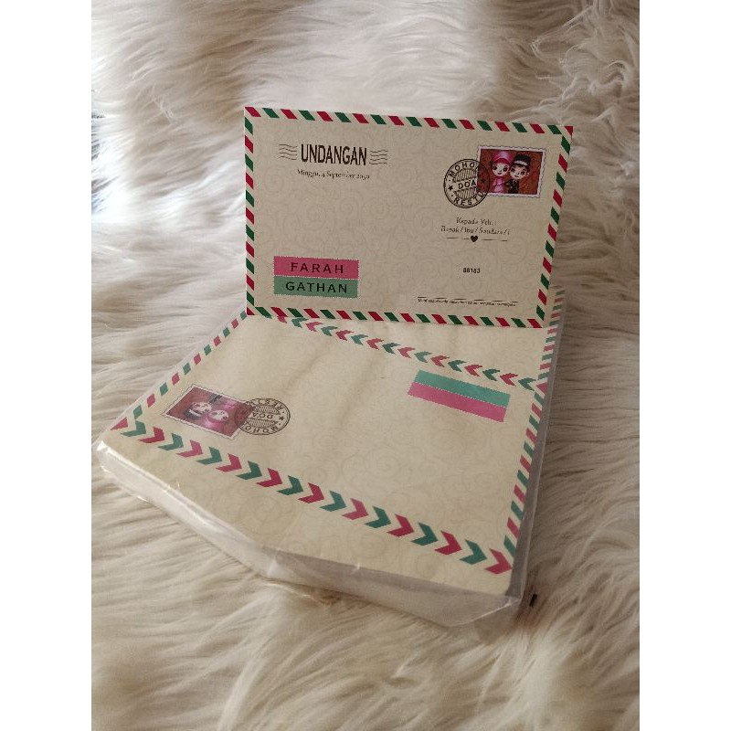 ERBA 88183 Blangko Undangan Pernikahan, Undangan Pernikahan Murah