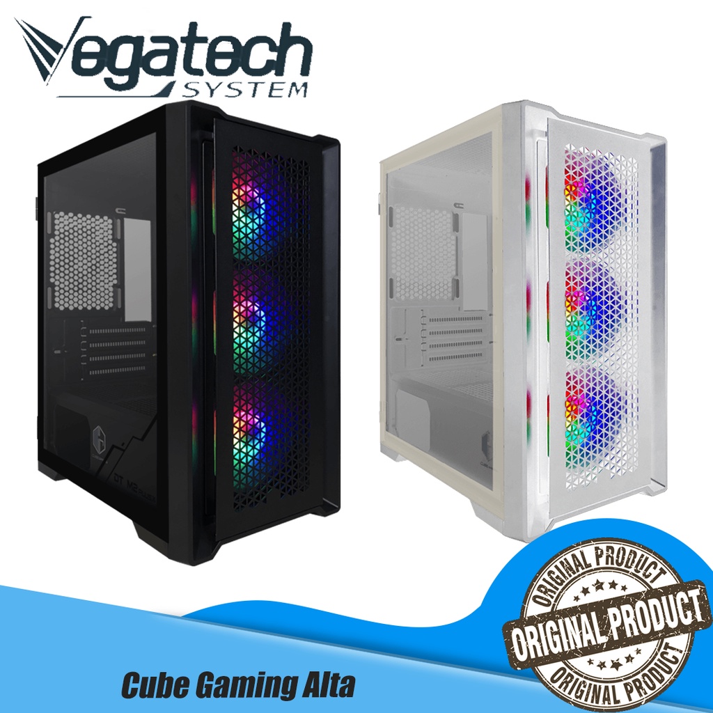 Cube Gaming Alta -Free 3 fan - mATX Case