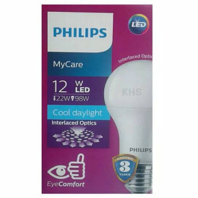 Philips Lampu Led 12W warm white
