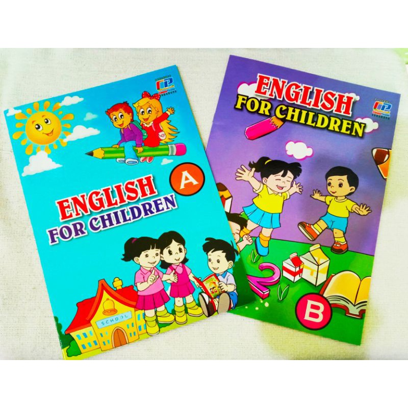 Jual Buku Belajar Bahasa Inggris untuk Anak TK A dan TK B Indonesia