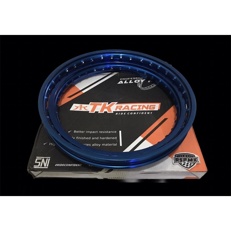 VELG RIM TK BRIGHT 18 215 21 160 hole 36 BIRU