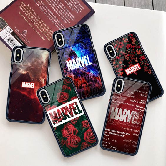 P37 [Phone Case Glossy 2D Marvel For All Type