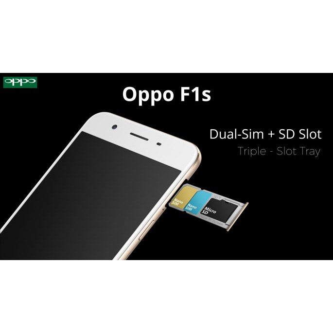 OPPO F1S RAM 4/32 GB &amp; 4/64 GB GARANSI TOKO 1 TAHUN