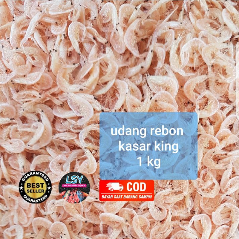 

ikan asin udang rebon kasar super / hepi kasar 1kg