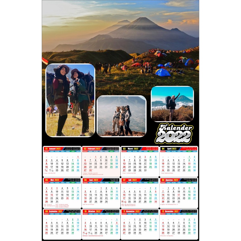 

KALENDER 2022 CUSTOM FOTO SENDIRI / CETAK KALENDER 2022 CUSTOM FREE DESAIN / KALENDER 2022 TERMURAH