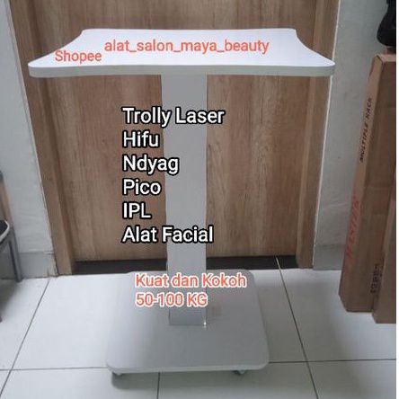 Trolly Facial Hydra Ndyag Hifu Troli Facial Klinik Rak Alat Laser