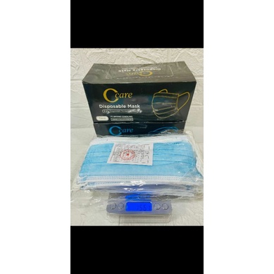 masker 3 ply isi 50 disposable  earloop ada ijin lemenkes