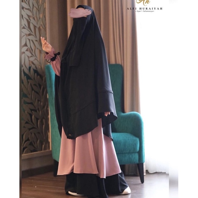 Preloved Gamis Senja Alfi Huraiyah