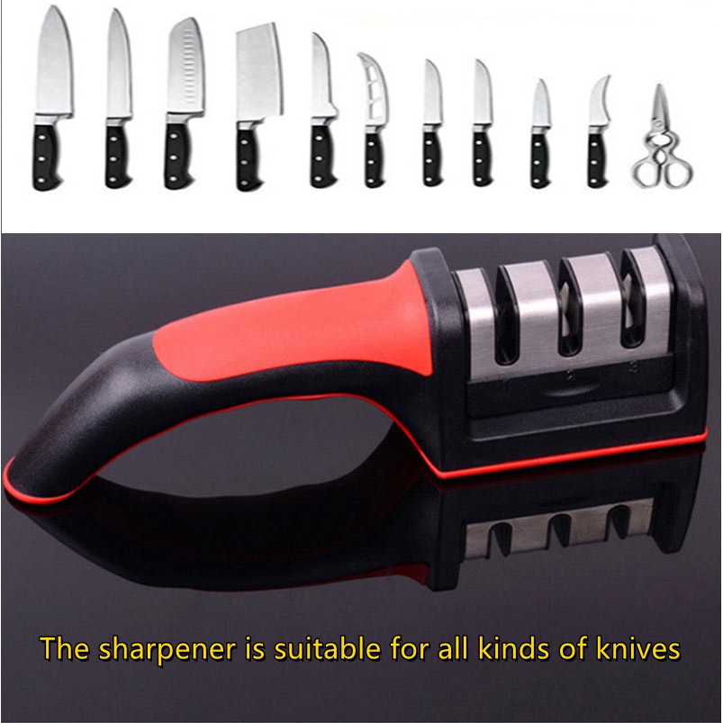 Sharpener Multifunctional Home Kitchen Quick Sharpening Tool Tungsten Steel Diamond Sharpening Stone