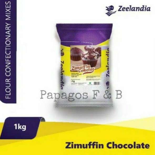 

Tepung Premix Zimuffin Cokelat / Muffin Coklat Zeelandia 1 kg / kilo