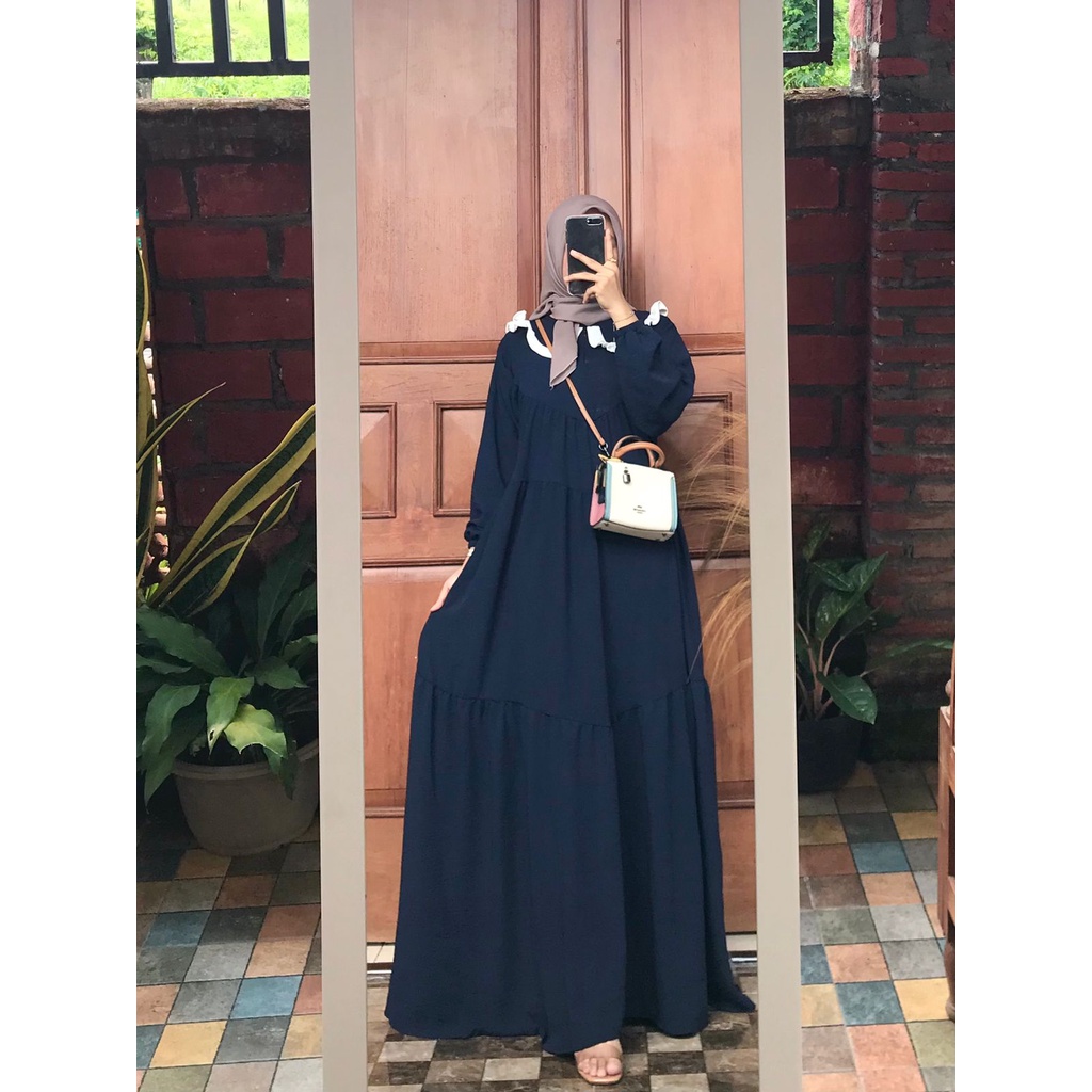 RANIA MAXY CRINKLE DRESS