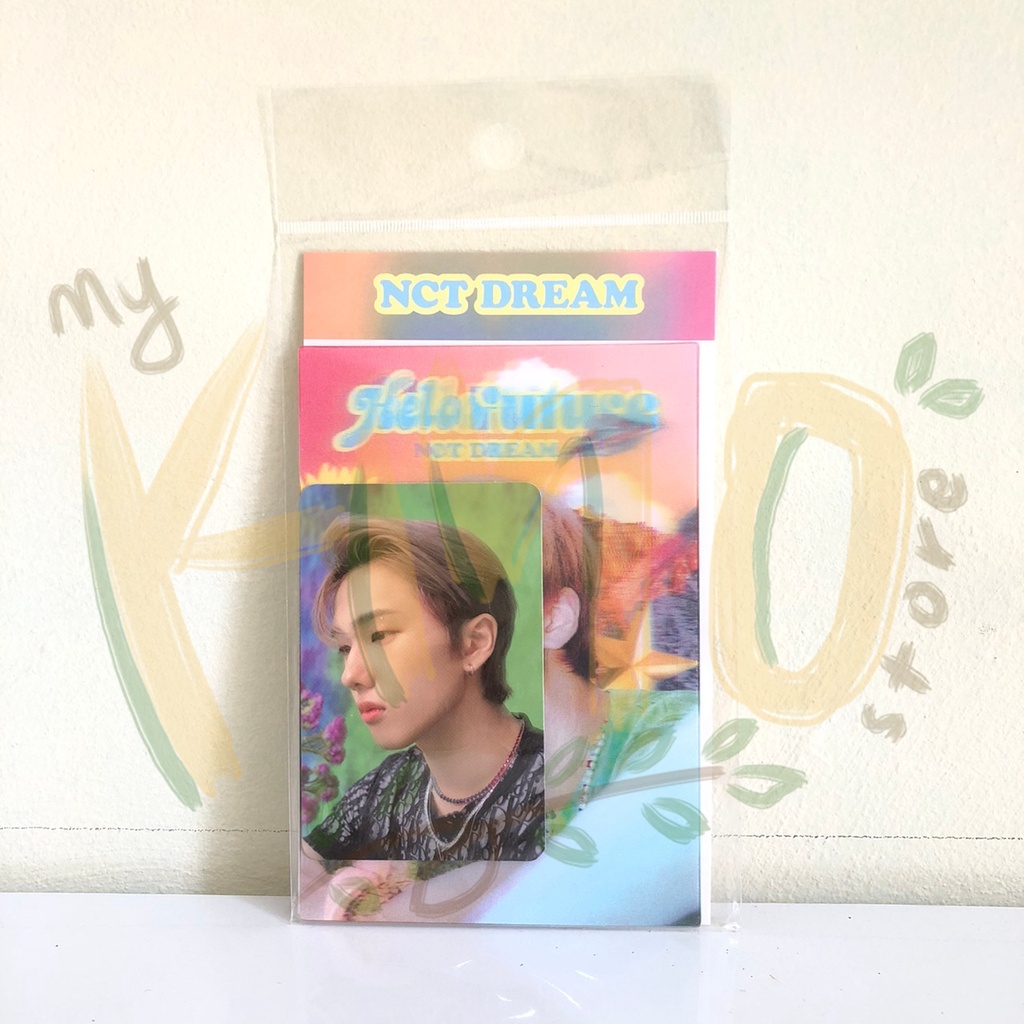CLEARANCE SALE 3D LENTICULAR JISUNG HAECHAN MD NCT DREAM HELLO FUTURE HF HELFUT LENTI PHOTOCARD FULL