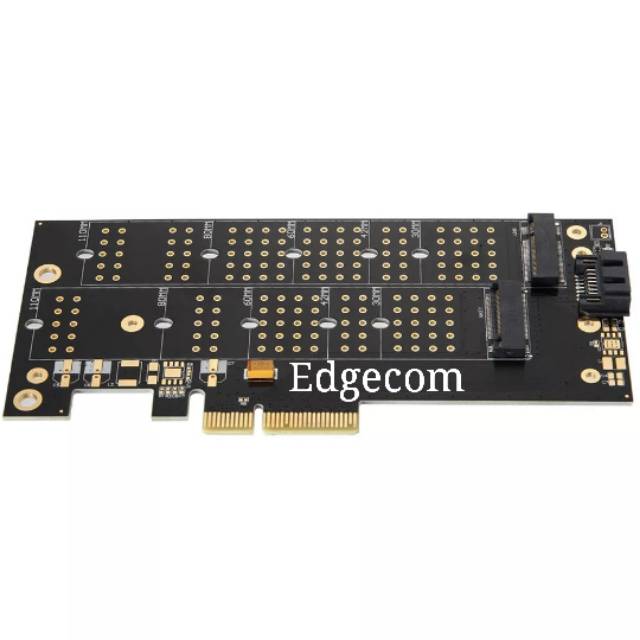 PCIE PCI EXPRESS M.2 SSD NVME + NGFF Adapter