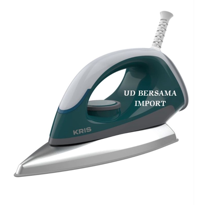 KRIS Setrika Trylon Plate 350w Lapisan Anti Lengket/Dry Iron/Setlika