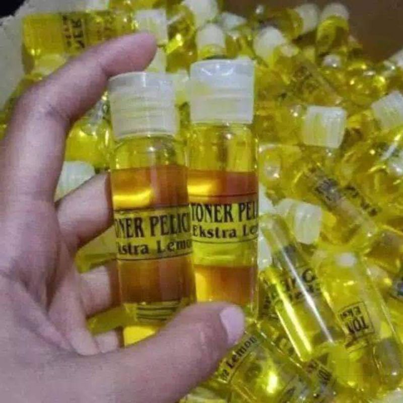 BISA COD Toner Pengglowing &amp; Pelicin Wajah Extra Lemon 1000% Ori Menglowingkan Wajah