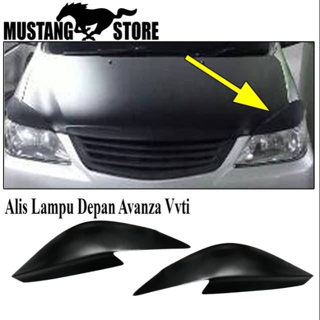 ALIS LAMPU DEPAN AVANZA VVTI - EYELID MATA SIPIT AVANZA 2007-2011