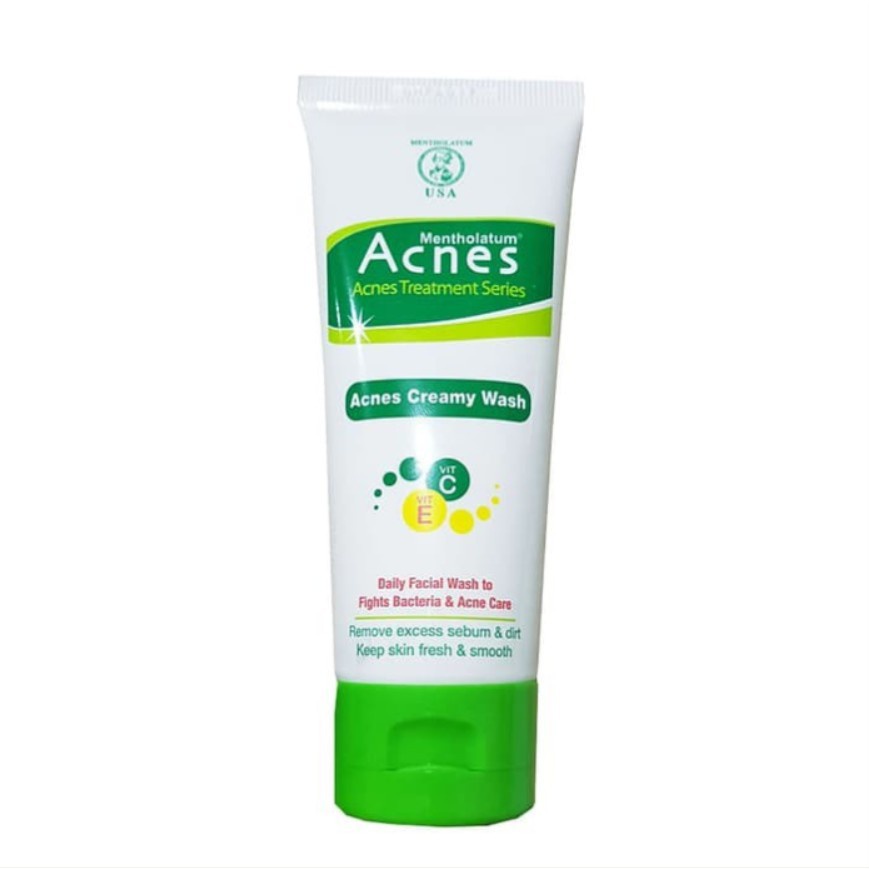 Acnes Creamy Wash Face wash 100 g Pembersih Jerawat