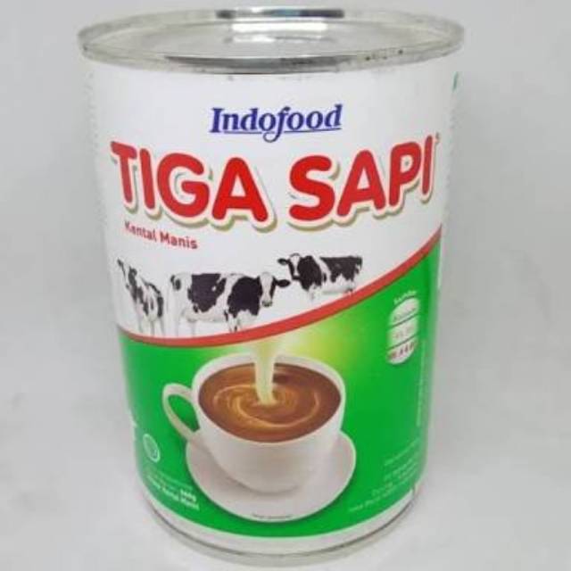 susu kaleng bendera/indomilk/cap enak/kremer 375gr, foyu/tiga sapi 500gr