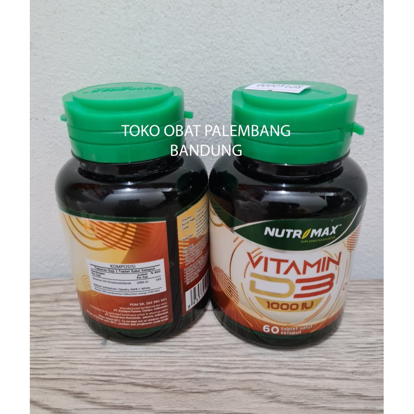 NUTRIMAX VITAMIN D3 1000IU 60 TABLET NUTRIMAX D3 1000 IU