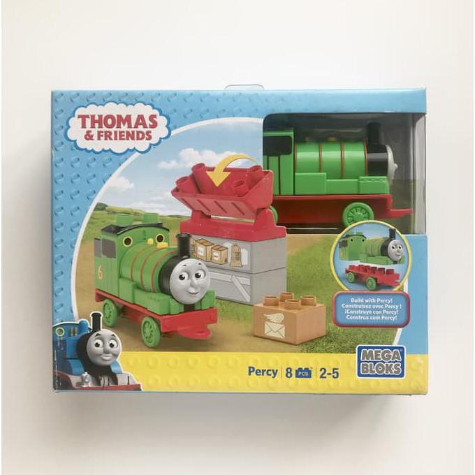 Promo Mega Bloks Megabloks Thomas And Friends Character Collection Percy Ready