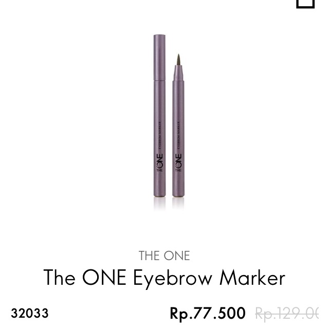 The one eyebrow marker