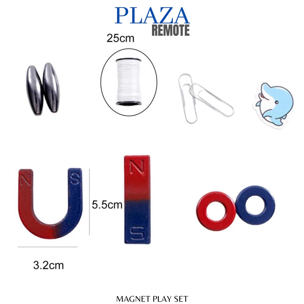 MAGNET PLAY SET I O U 10IN1