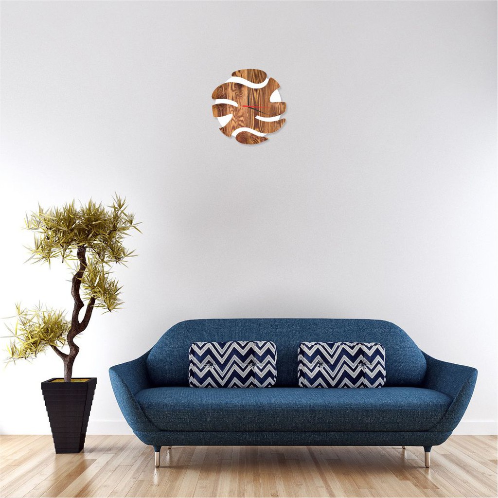 Jam Dinding Akrilik Modern Custom